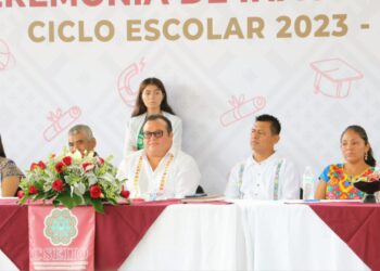 Inaugura CSEIIO Ciclo Escolar 2023- 2024 en Coatecas Altas