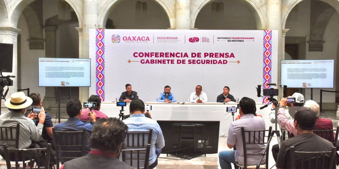 Realiza Gobierno de Oaxaca acciones estratégicas para garantizar la paz con justicia a la población oaxaqueña