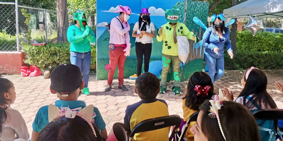 Promueve Soapa cuidado de medio ambiente con la niñez de Trinidad de Viguera