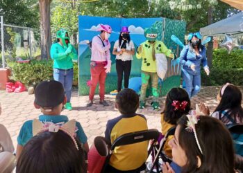 Promueve Soapa cuidado de medio ambiente con la niñez de Trinidad de Viguera