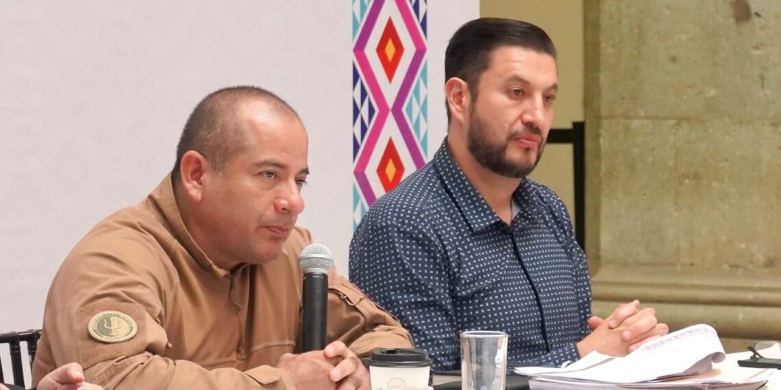 Mantienen dependencias trabajos coordinados por la paz y seguridad en Oaxaca