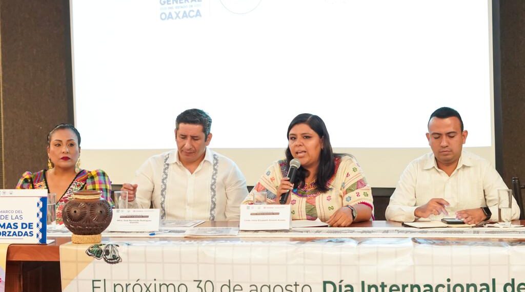 Fortalece Gobierno de Oaxaca estrategias para la búsqueda y localización de personas desaparecidas