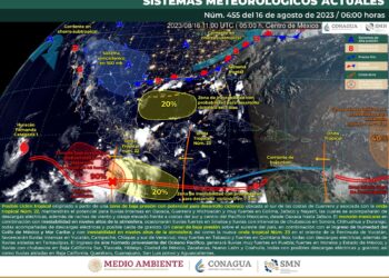 Se esperan lluvias de intensidad variable en Oaxaca