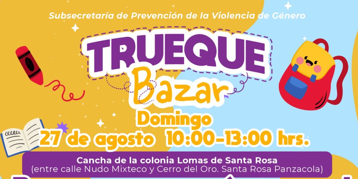 ¡Hagamos Trueque! en apoyo a la economía de madres de familia