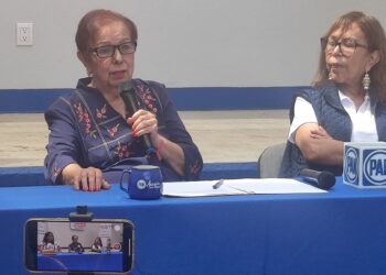 La dirigente estatal del PAN, Perla Woolrich consideró que el proceso electoral empieza con “piso disparejo”