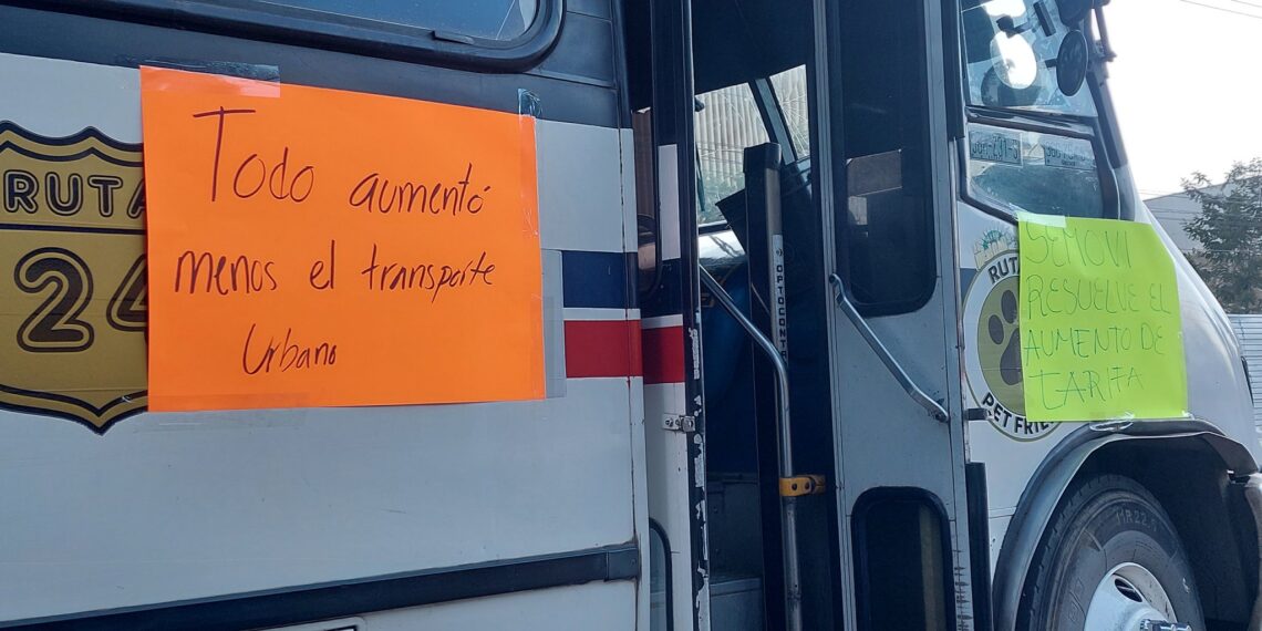 Recibe Secretaría de Movilidad solicitudes de aumento a la tarifa del transporte público