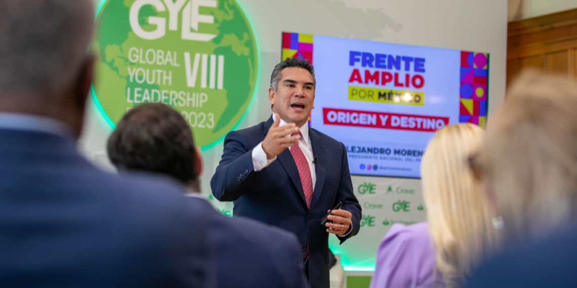 XPONE ALEJANDRO MORENO MISIÓN DEL FRENTE AMPLIO ANTE EL CONGRESO MUNDIAL DE JÓVENES