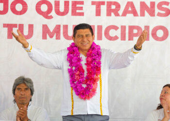 Acercan bienestar a familias de San Francisco Cajonos; construirán comedor comunitario