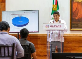 Por licitación pública, 98.51% de las obras en Oaxaca; Gobernador Salomón Jara
