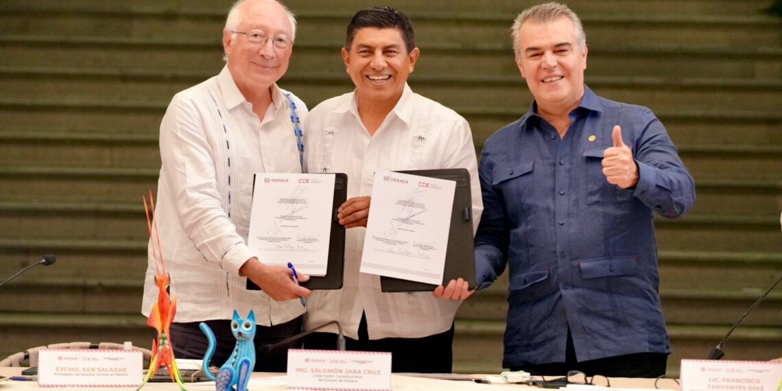 Oaxaca es la nueva tierra de las oportunidades para la inversión responsable e incluyente: Gobernador Salomón Jara