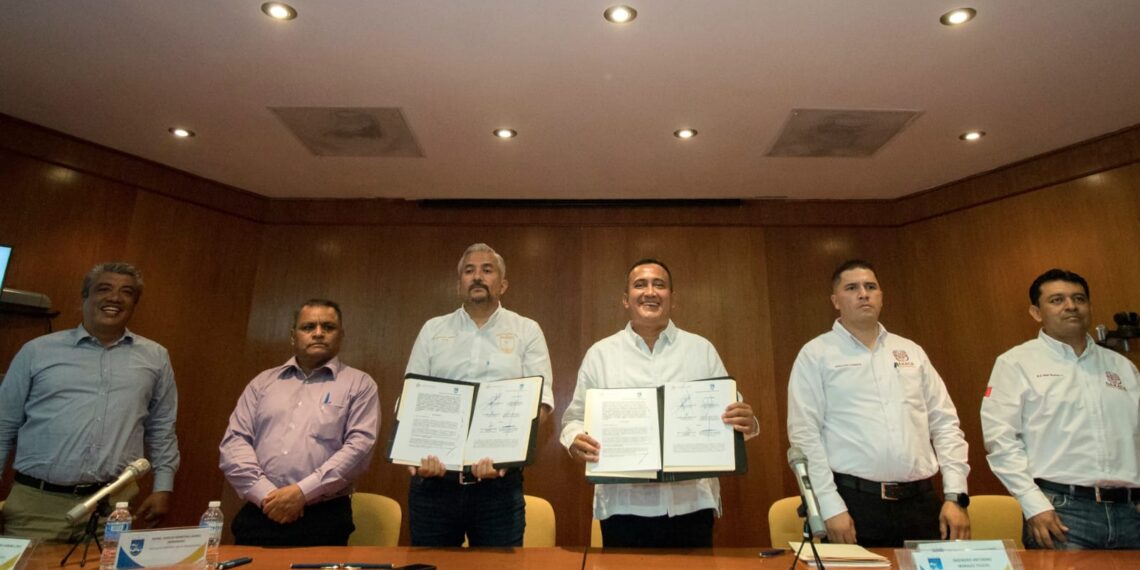 Secretaría de Administración y UABJO impulsarán acciones en beneficio de la población y funcionariado 