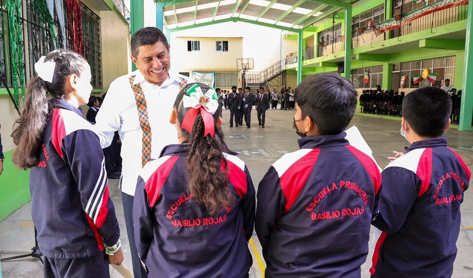 Educación de niñas y niños es prioridad de mi Gobierno: Salomón Jara Cruz