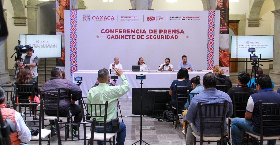 Fortalece Gobierno de Oaxaca acciones para consolidar el Nuevo Pacto Social con paz y seguridad