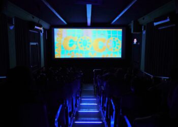 Inicia el Cine Gob en San Pablo Huitzo