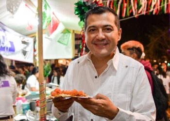 Resalta armonía y riqueza gastronómica en celebración de la verbena popular