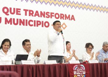 Canaliza gobierno de Salomón Jara Cruz inversión superior a los 12 mdp para Santa María Atzompa