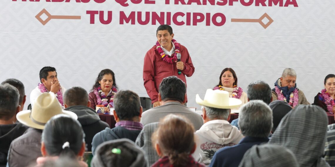 San Juan Quiotepec cambiará de rostro; tendrán sus habitantes mejores servicios básicos