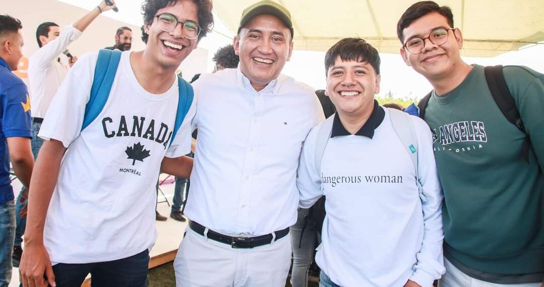  Vela por el bienestar y el futuro de la juventud el Gobierno del presidente Andrés Manuel López Obrado, sostiene Antonino Morales Toledo