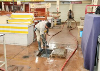 Beneficia Soapa a más de 300 personas locatarias del mercado La Merced