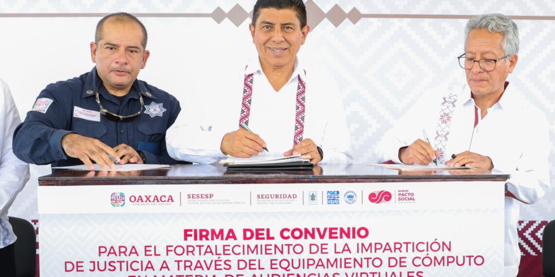 Fortalece Gobierno de Oaxaca audiencias virtuales en Sistema Penitenciario estatal