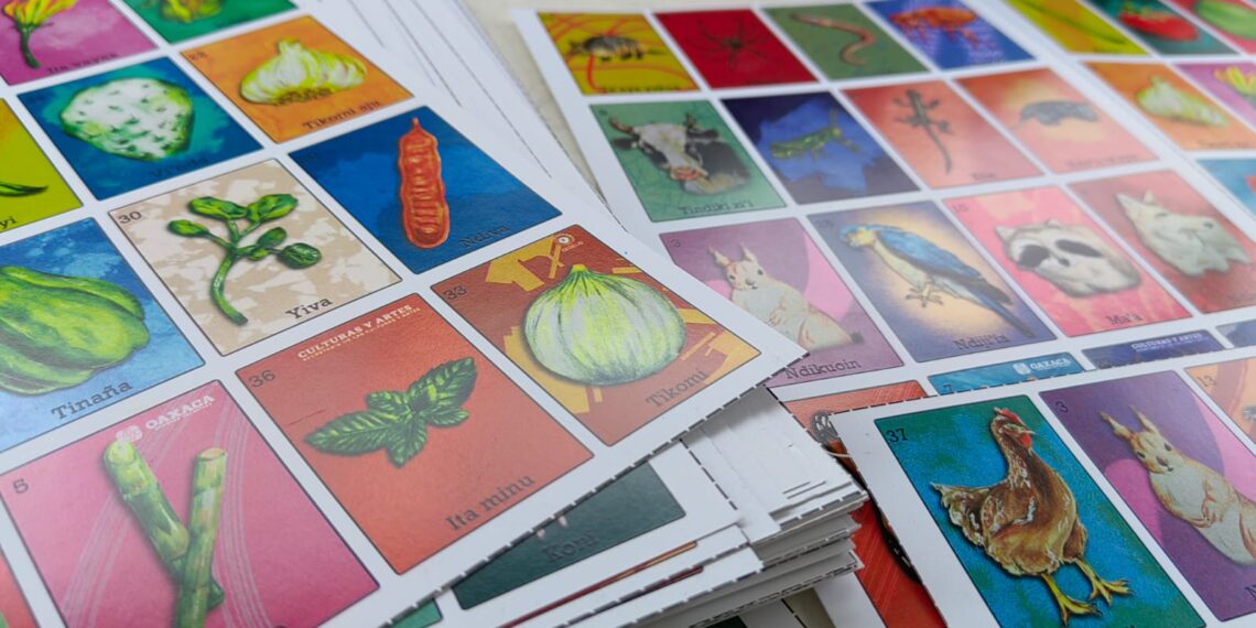 Seculta y Cedelio crean lotería en mixteco para contribuir a la revitalización de la lengua