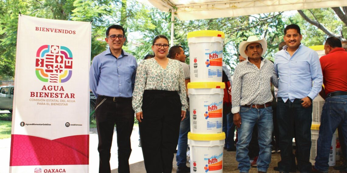 Intensifica Gobierno del Estado acciones de desinfección del agua en municipios de Valles Centrales