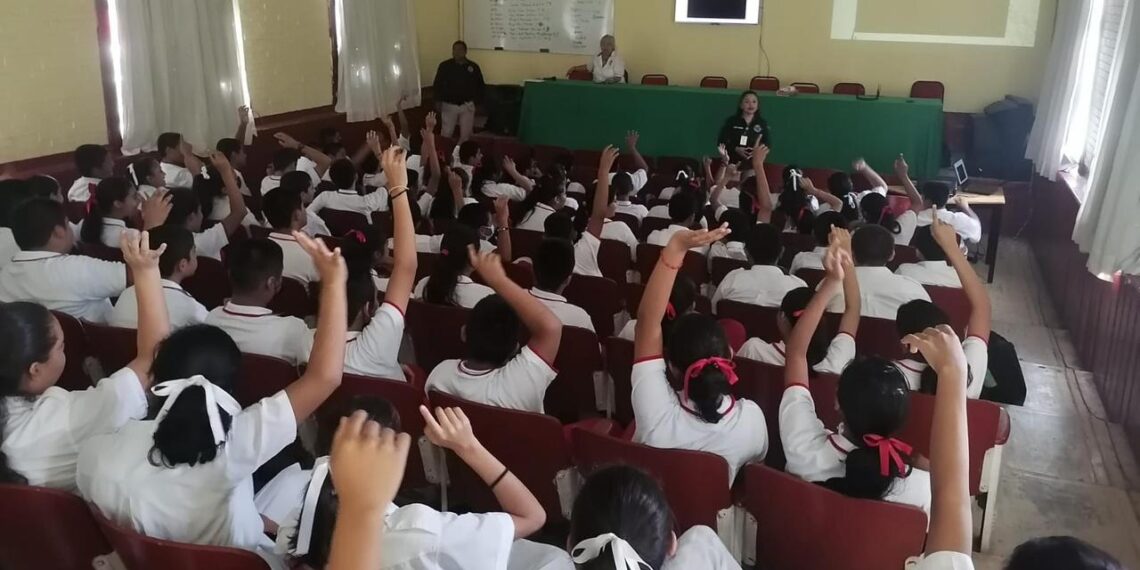 Promueve SSPC un ciberespacio seguro a través de jornadas de prevención en San Juan Bautista Tuxtepec