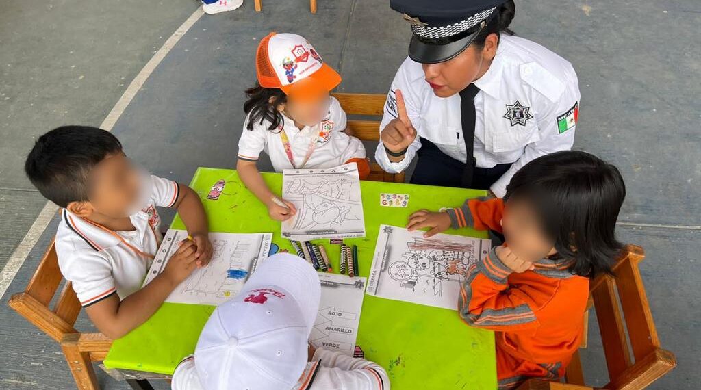 Fomentan cultura vial entre la niñez con el programa Parque Vial Infantil
