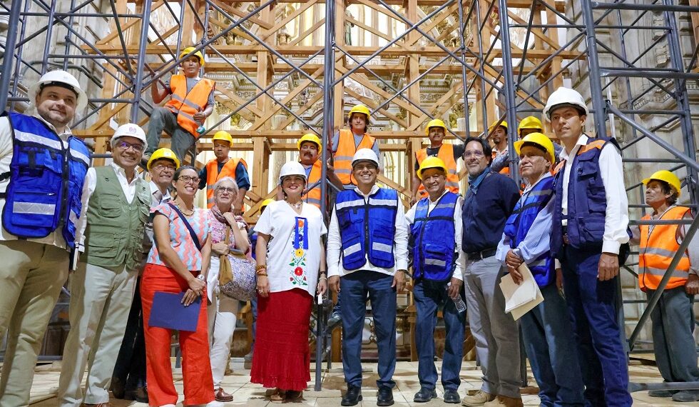 Anuncia Salomón Jara inversión millonaria para rehabilitación de 302 inmuebles religiosos