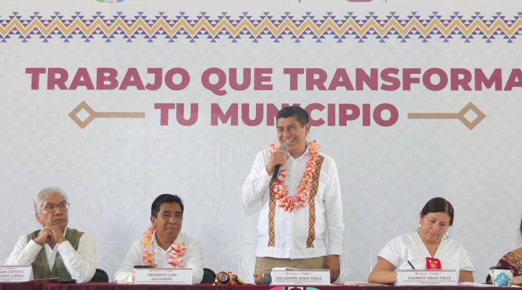 Con más de 33 mdp, Jara Cruz impulsa desarrollo de San Juan Guichicovi