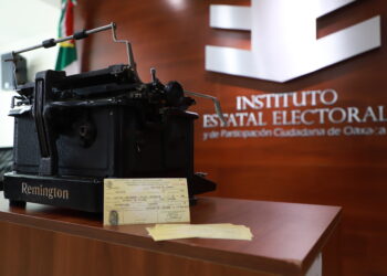 Conmemoran en el IEEPCO 70 aniversario del Voto de las Mujeres en México; recrean trámite de la expedición de la “credencial permanente de elector” 