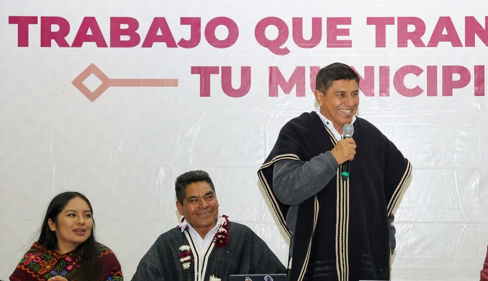 Santa Cruz Nundaco transita hacia el desarrollo con el apoyo del Gobierno del Estado