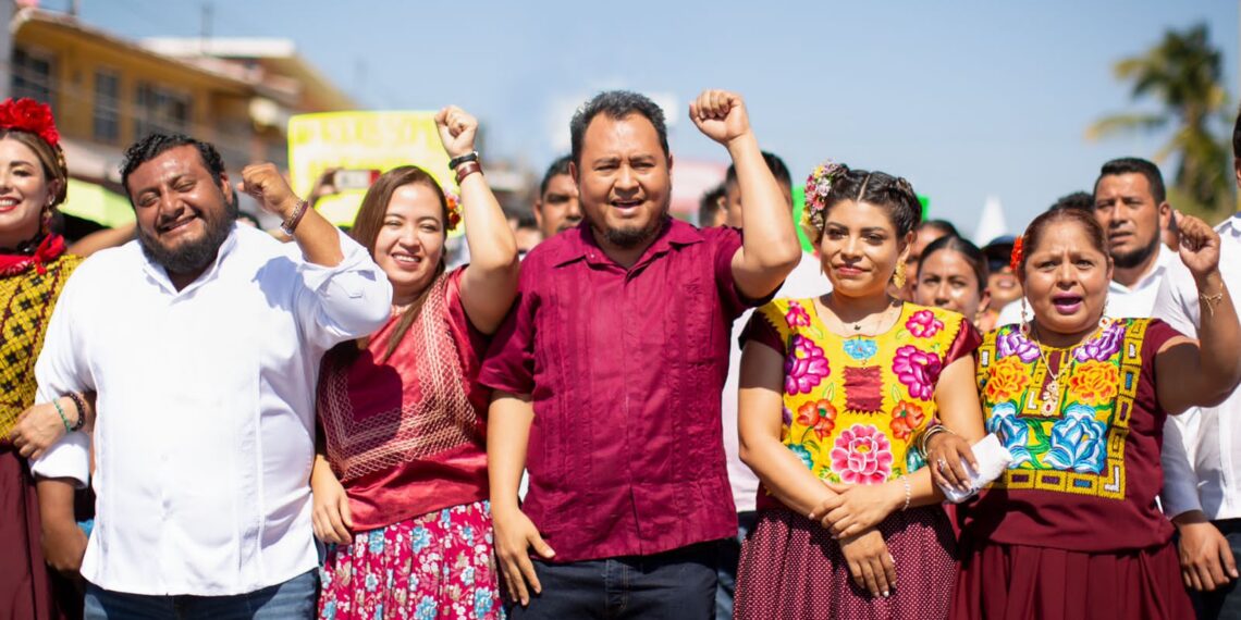 Respalda Juchitán al gobernador Salomón Jara ¡Viva la Cuarta Transformación!