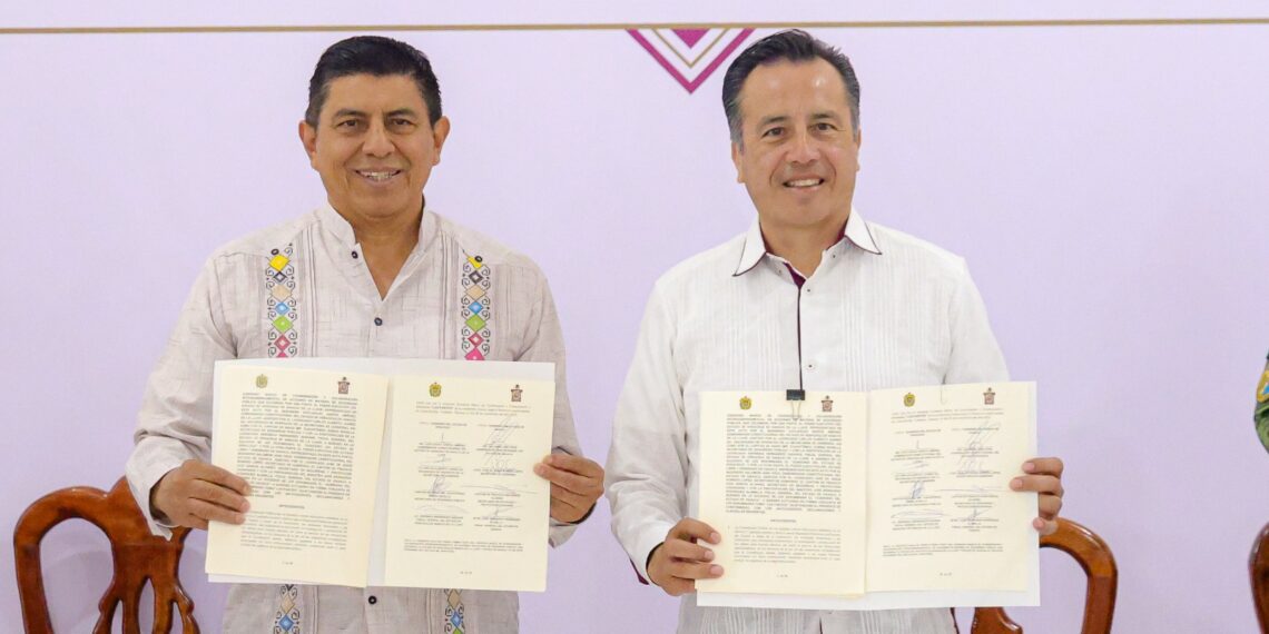 Oaxaca y Veracruz suman esfuerzos en materia de seguridad en zona limítrofe de ambos estados