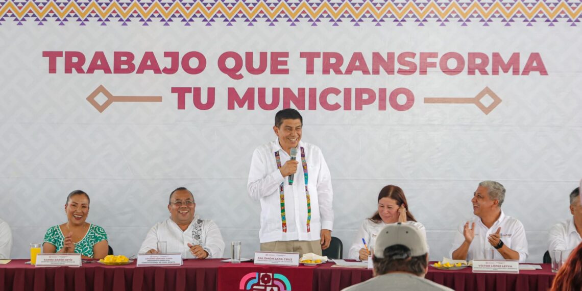 Canaliza Gobierno de Salomón Jara recursos por 40 mdp en apoyos y programas para Loma Bonita