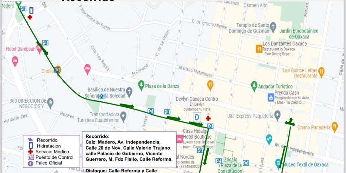 Invita Gobierno de Oaxaca a disfrutar el Desfile Cívico-Deportivo-Militar