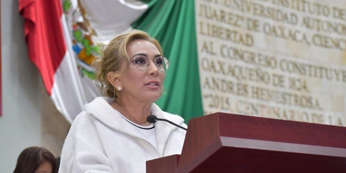 El Congreso se ha convertido en un espacio en donde se violenta a las mujeres de Oaxaca: Cony Rueda