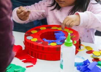 Una extraordinaria celebración de posada se vive en la Diverti Navidad