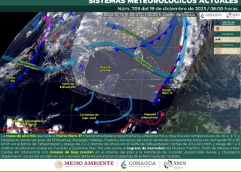 Continúan las bajas temperaturas y evento de norte en el estado