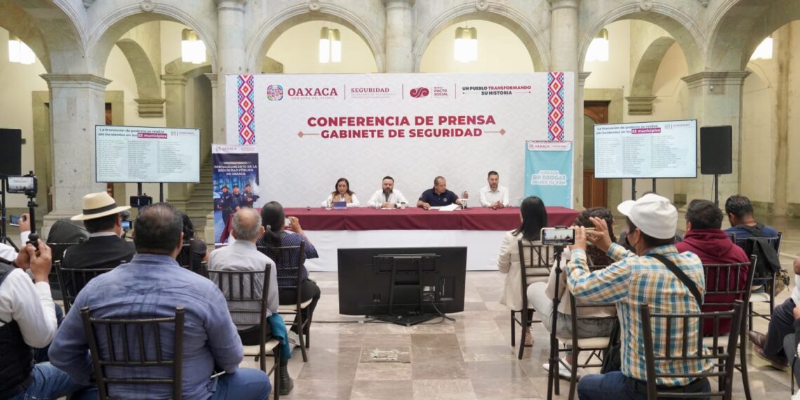 Fortalece SSPC paz y tranquilidad en el territorio oaxaqueño