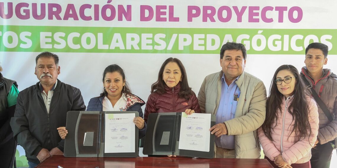 Inauguran DIF Oaxaca y Sefader Huerto Escolar Pedagógico Unidos Progresamos