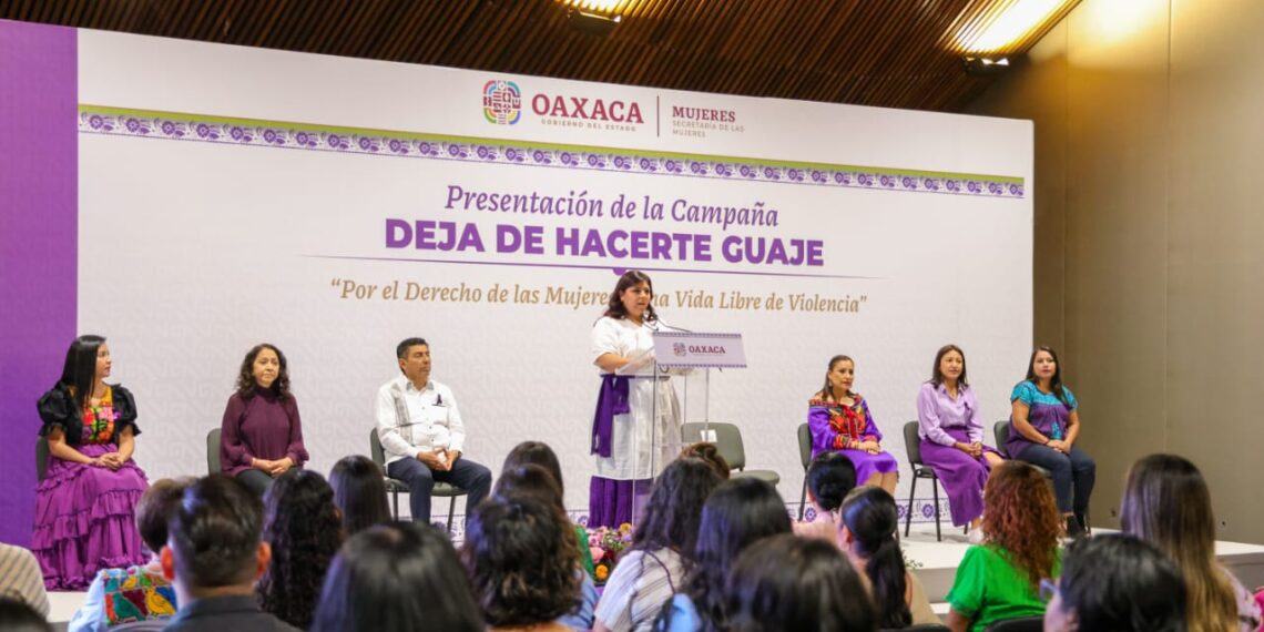 Deja de hacerte Guaje, campaña que busca erradicar la violencia contra las mujeres en Oaxaca