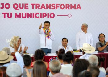 Garantiza Gobierno de Oaxaca bienestar para la población de Santa María Cortijo