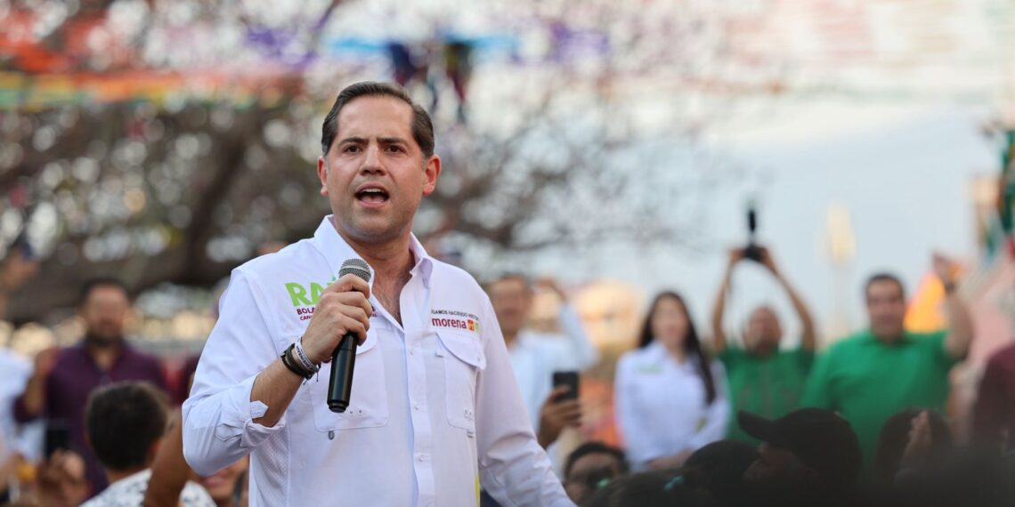 Arranca campaña Raúl Bolaños-Cacho Cué para Diputado Federal para el Distrito 8 en Oaxaca de Juárez. 